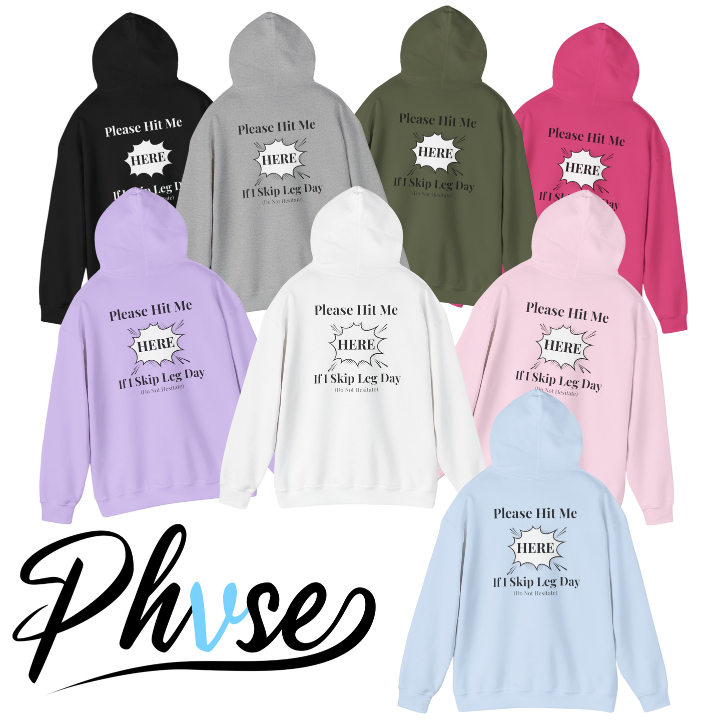 PHVSE - 'Hit Me' Hoodie V1