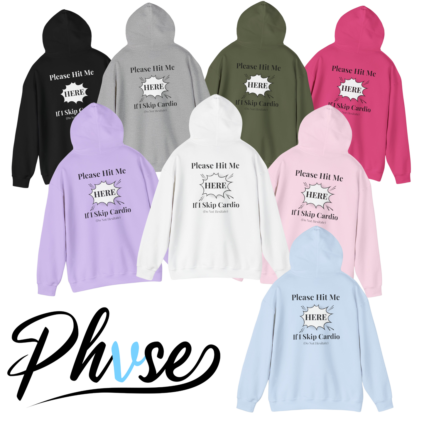 PHVSE - 'Hit Me' Hoodie V2